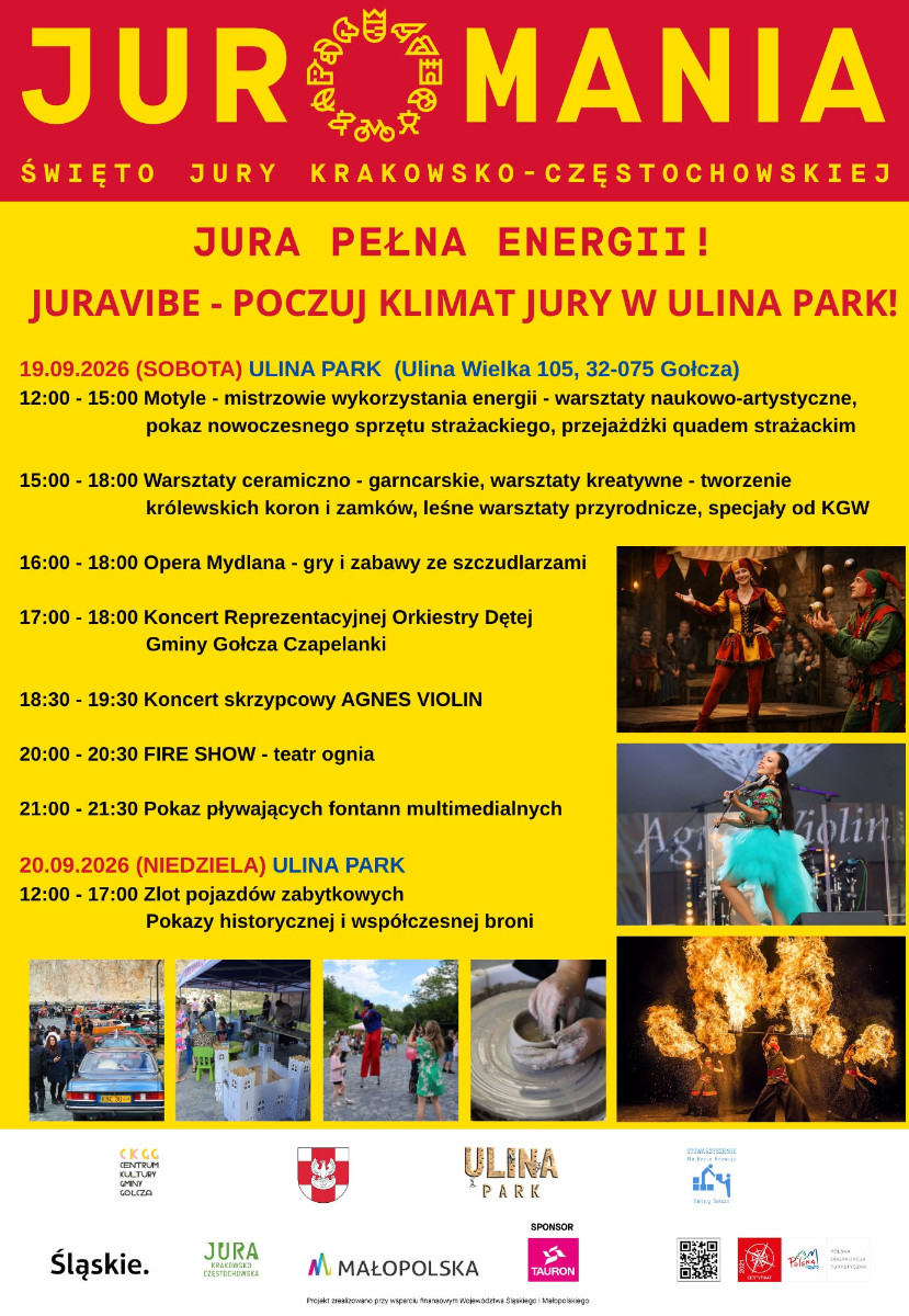 plakat juromania ulina park